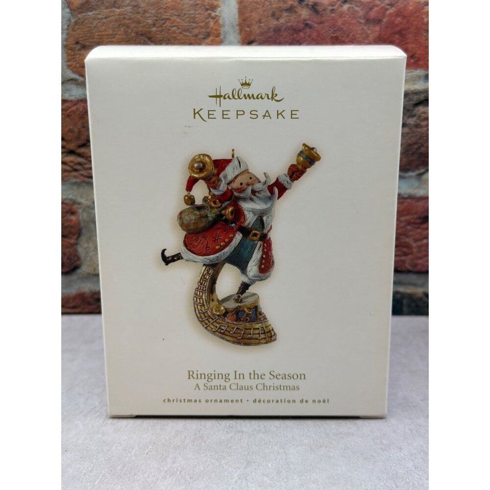Hallmark Keepsake Ornament 2008 Ringing In The Season A Santa Claus Christmas